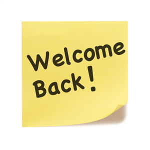 Welcome Back