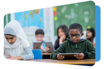 Students testing on Ipads