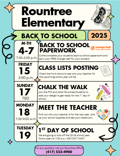  25-26 Back to School