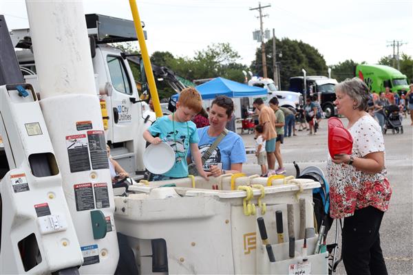   Kids to got up close and personal to trucks, ambulances, mobile units and more at Big Rig Night.