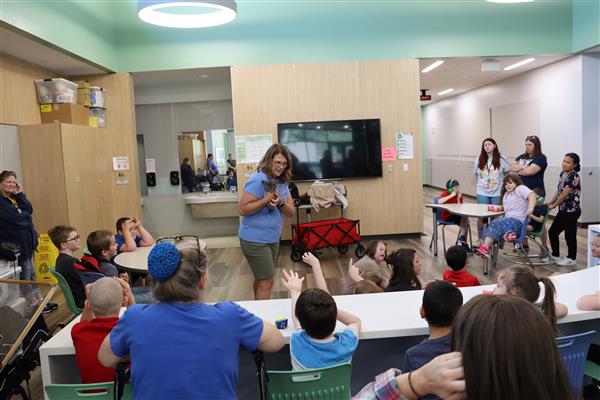  Explore students met some of Dickerson Park Zoo’s animals face to face! 