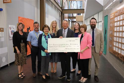  The Schneider Foundation donates $175,000 to support IB programs at SPS