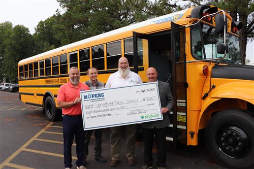  SPS receives $8,000 rebate to support four new propane school buses