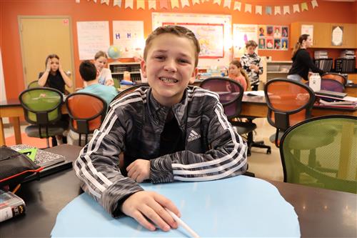 Wilson’s Creek sixth-graders explore scale, space with astronomy lesson