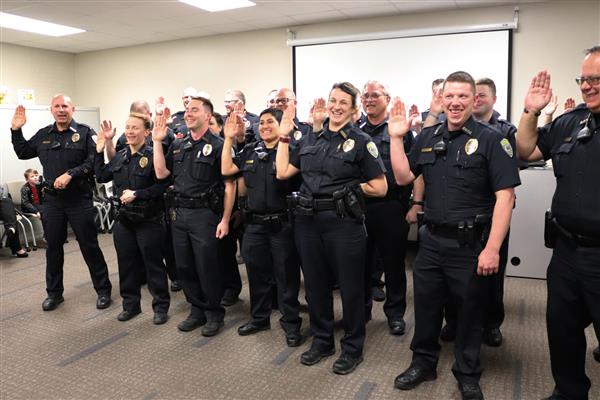 swearing in
