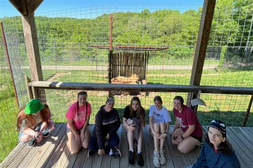 HHS AP Biology students develop diet for cats at National Tiger Sanctuary
