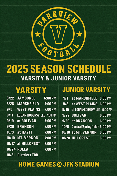 Football Schedule