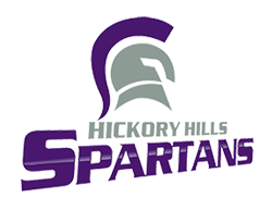 Hickory Hills Logo - Spartan Helmet